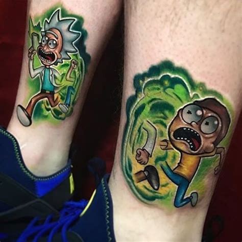 rick and morty tattoo portal - Juliane Kruse