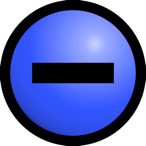 File:Electric charge symbol negative.svg - Wikimedia Commons