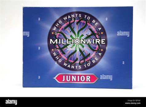 Who Wants To Be A Millionaire Board Game Junior Edition Stock Photo - Alamy