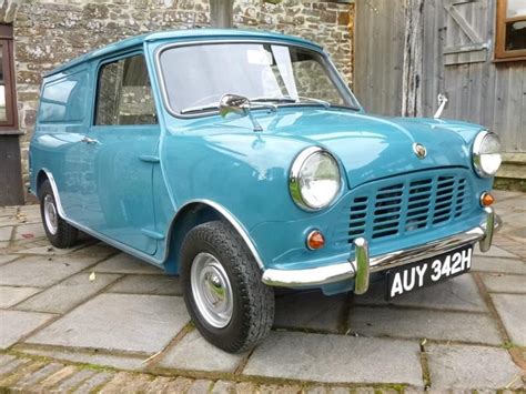 1969 Austin Minivan | Mini van, Mini trucks, Mini cars