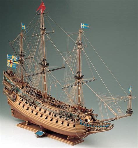 Wasa Ship Model Kit,wooden kit,boat kit,ship kit,model kit,Swedish Frigate 1628,Corel,Vasa