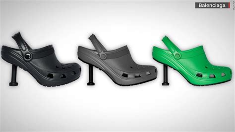 Balenciaga stiletto Crocs may sell for as much as $1K - CNN Video