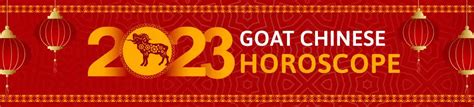 Goat Chinese Horoscope 2023