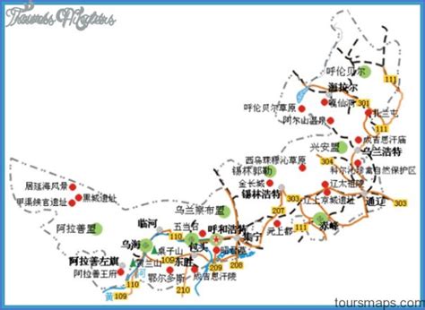 Baotou Map - ToursMaps.com