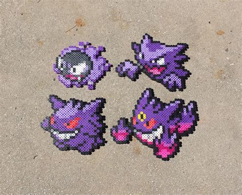 Gastly Pixel Art Pokemon Perler Bead Pokemon Patterns Pixel Art Pattern ...