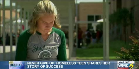 Best Life: Homeless teen shares her story of success