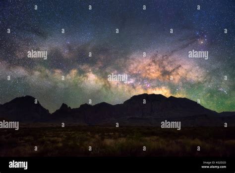 Big Bend National Park Texas Night Sky High Resolution Stock ...