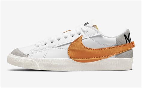 Nike Blazer Low Jumbo White Orange DN2158-100 Release Date - SBD