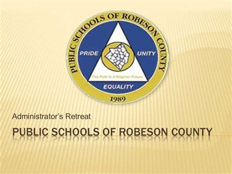 Public schools of robeson county