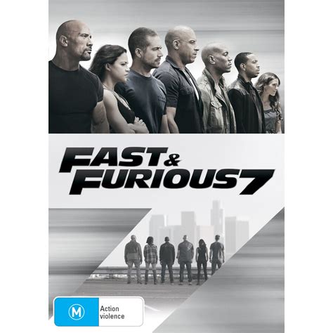 Furious 7: The Fast & the Furious 7 DVD | BIG W