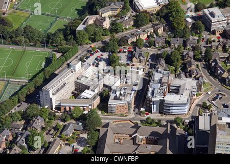 aerial view of The Weston Park Hospital, Sheffield Children's Hospital ...