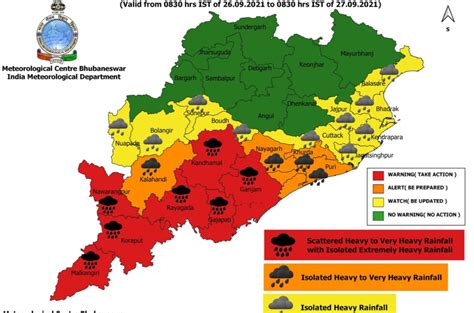 Cyclone Gulab: Red Warning for 7 districts in Odisha