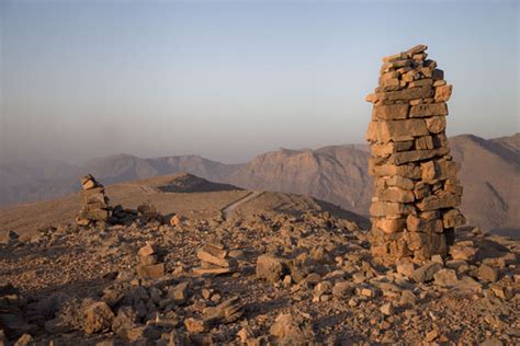 Gravel road on the Musandam mountains in the early morning | Musandam ...