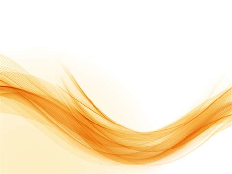 Orange Wave Background