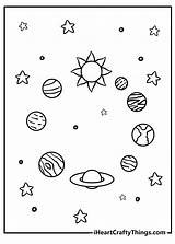 Solar System And Coloring Pages sketch template
