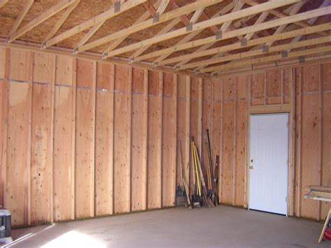 Step 6: Layout And Frame Your Garage Walls 16 Inch On Center