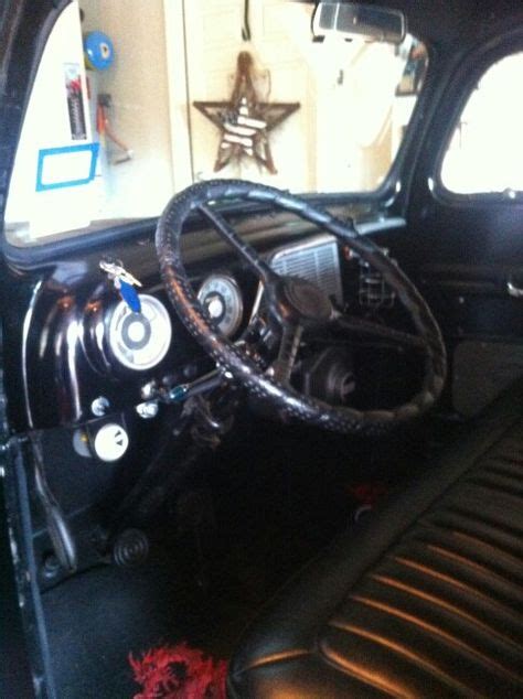 52 Ford f1 interior | 1952 ford truck, Ford trucks, Ford