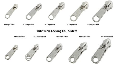 YKK® Zipper Sliders | Coil Zipper Slider | Seattle Fabrics