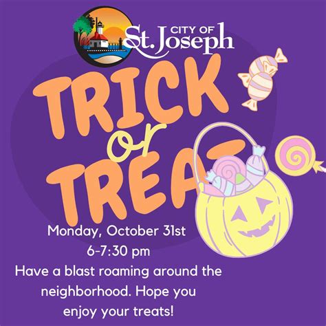 City of St Joseph Trick or Treat | St. Joseph Michigan