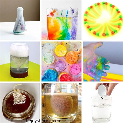 Easy Science Experiments for Kids - The Joy of Sharing