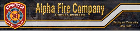 Alpha Fire Company #1, Inc. - Gettysburg Connection