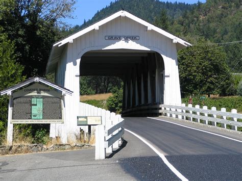 Grave Creek Covered Bridge, Sunny Valley, Oregon | Keith Daly | Flickr