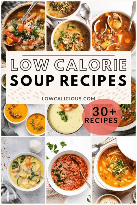 Low Calorie Soup Recipes - lowcalicious