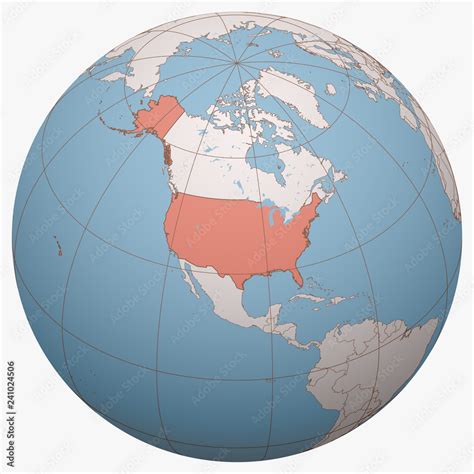 World Map Usa Location