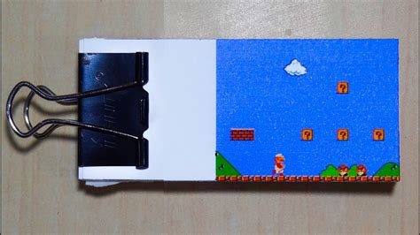 Super Mario Bros FlipBook | Super Mario 1985 | Flip Book Artist 2019 - YouTube