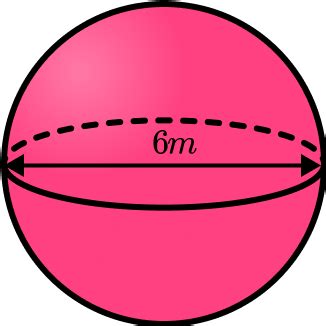 Volume Of A Sphere - GCSE Maths - Steps & Examples