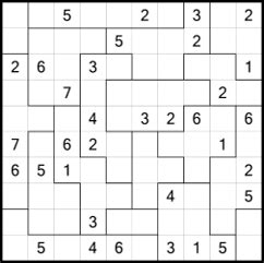 Free Printable Suguru Puzzles to Download