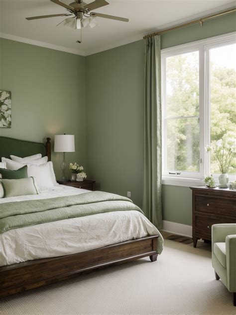 Stunning Green Bedroom Decor Ideas for a Relaxing Oasis! - Bedroom Inspo