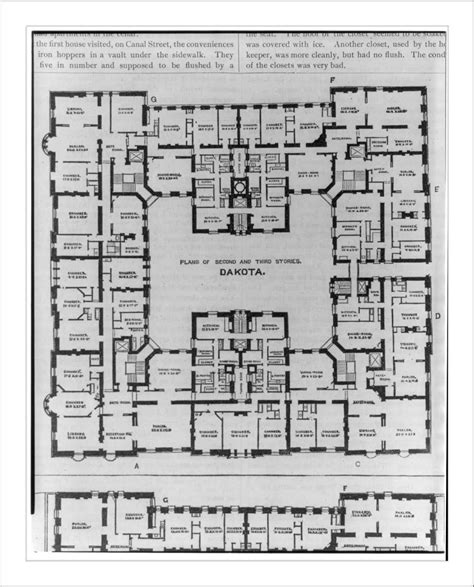 Dakota Apartments Nyc Floor Plans - floorplans.click