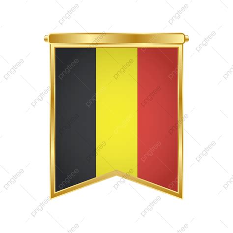 Gambar Vektor Bendera Belgium Dengan Latar Belakang Transparan, Belgium, Bendera Belgia, Vektor ...