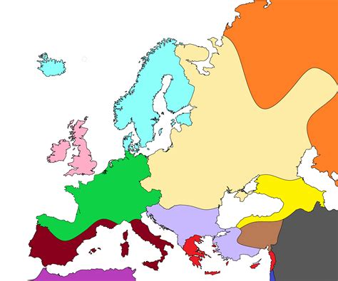 Cultural regions of europe : r/MapPorn