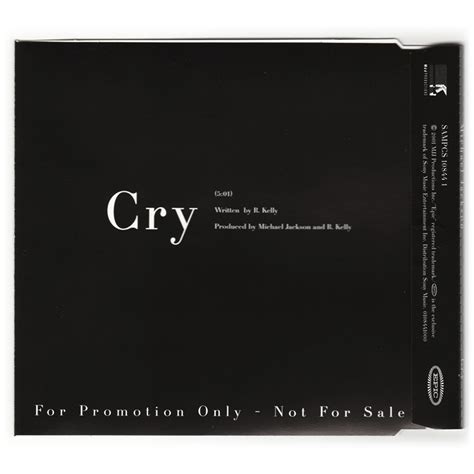 Michael Jackson | Cry | CD single PROMO (SAMPCS 10844 1)