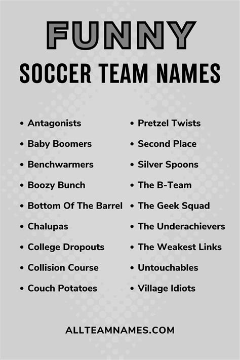 161 Best Soccer Team Names (For Kids And Adults)