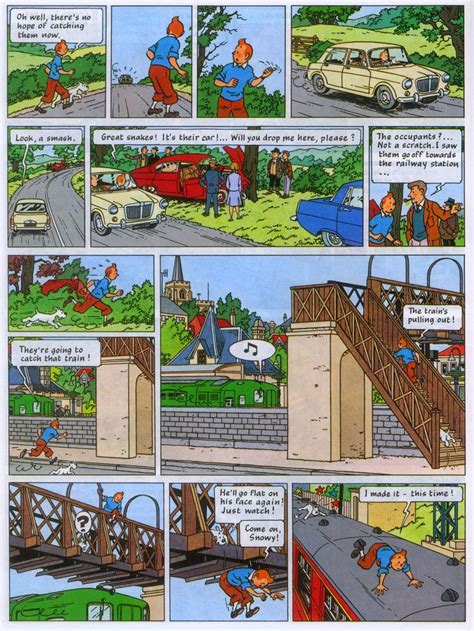 Tintin comics. Tintin and the black island. Wow the comics so much different then the 90s ...