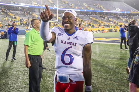 Kansas quarterback Jalon Daniels’ improbable star turn is a story of belief - The Athletic