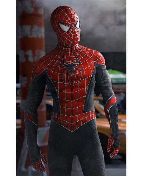 Far From Home Spiderman Raimi Cosplay Costume 3D Printed Spiderman ...