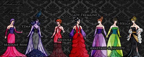 Disney's Villains Designer Collection by tiagostories on DeviantArt