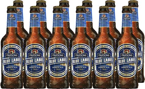 Farsons Blue Label Amber Ale Bottles 33 cl (Case of 12) : Amazon.co.uk: Grocery