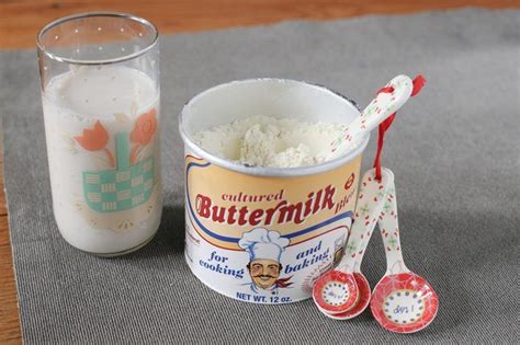 How to Use Powdered Buttermilk | Powdered buttermilk, Dry buttermilk, Buttermilk