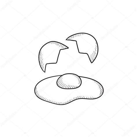 Broken Egg Drawing at GetDrawings | Free download