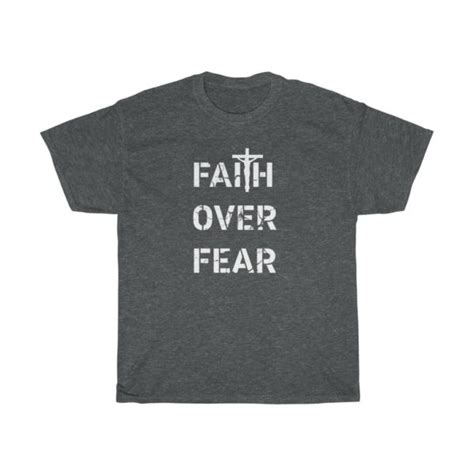 FAITH OVER FEAR TEE - ArmouredCross.com