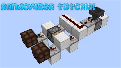 How to Make a Redstone RANDOMIZER! - YouTube