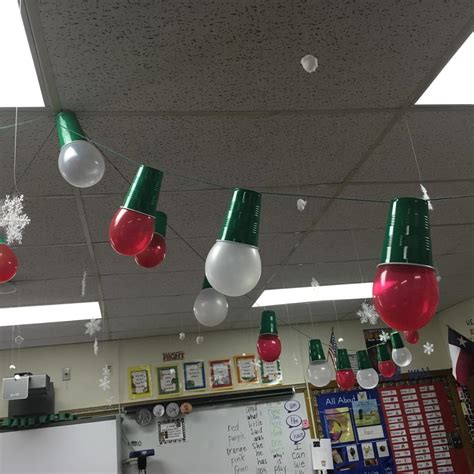 Modern Creative Classroom Decoration Ideas for Christmas