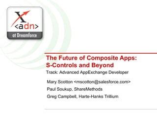 Future of Composite Apps S-Controls and Beyond | PPT