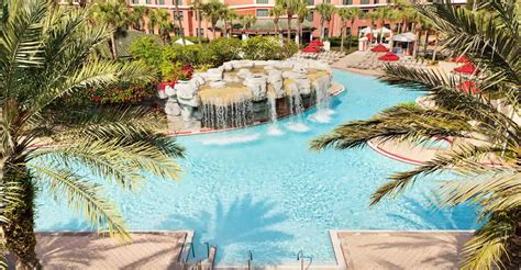 Caribe Royale Orlando Pool - Water Slide, Hot Tub, Waterfalls