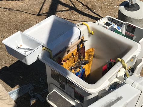 Work Shelf - Bucket Mounted (Non-Skid Surface) | Bucket Truck Parts